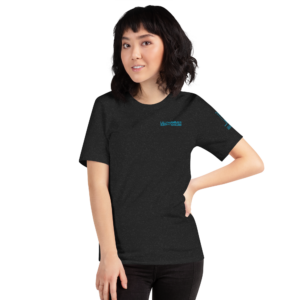 Standard unisex sort tskjorte