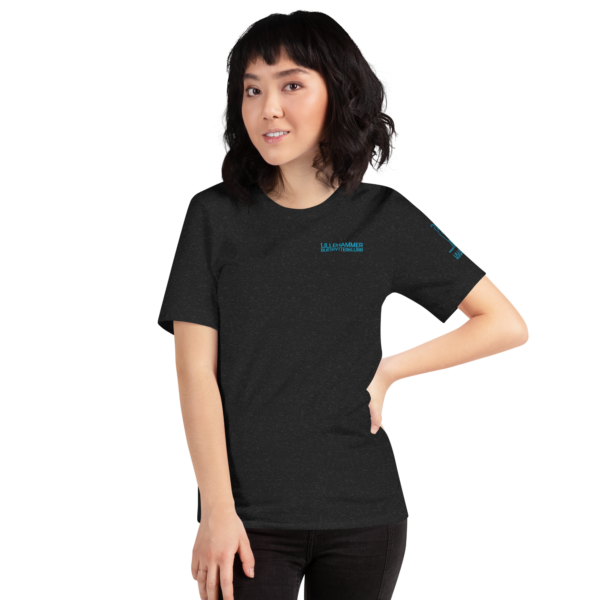 Standard unisex sort tskjorte