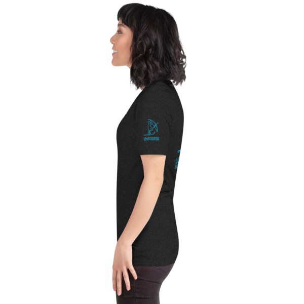 Standard unisex sort tskjorte - Image 3